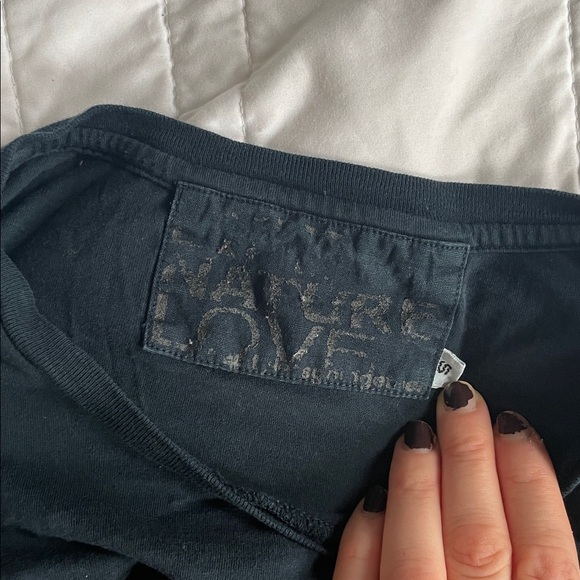 EUC FREECITY striped long sleeve rainbow tee - Picture 4 of 4